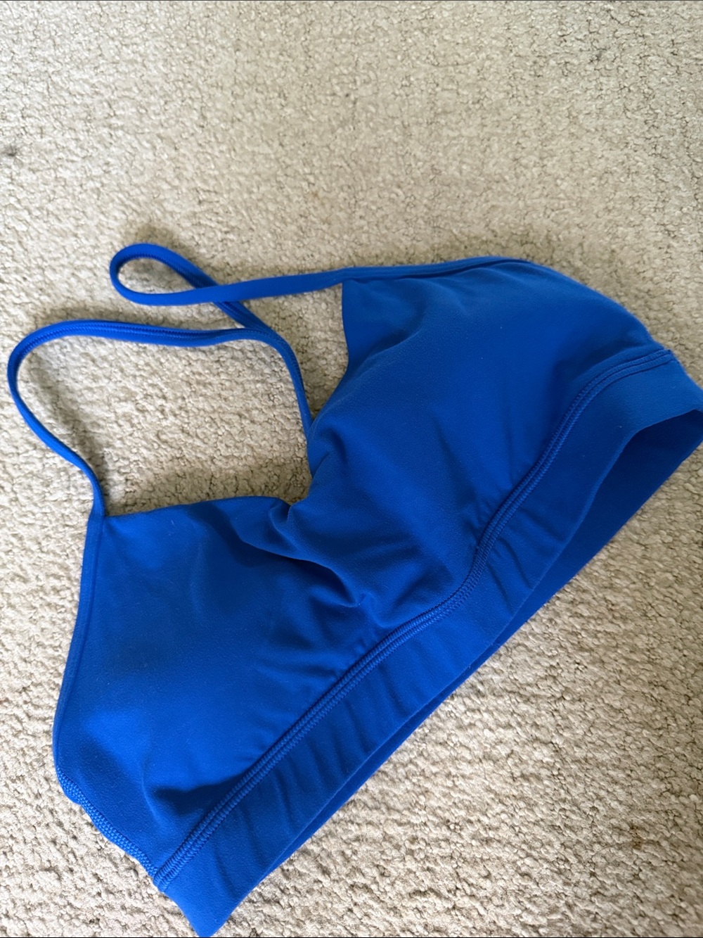 Blue Women's Lululemon Sports Bra